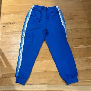 Lacoste Men’s Royal Blue Joggers with White Accents